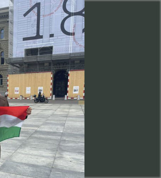 İsviçre: Kürt aktivist Lokman Kadak Lozan Antlaşmasını protesto amacıyla yürüyüş başlattı