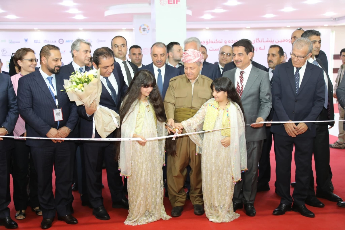 Başkan Barzani 2. Ortadoğu Eğitim ve Öğretim Fuarı’nın açılışını yaptı
