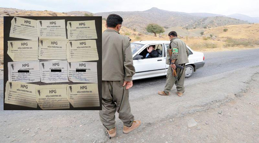 PKK, Pencewin sınırında gümrük adı altında haraç topluyor, YNK rahatsız