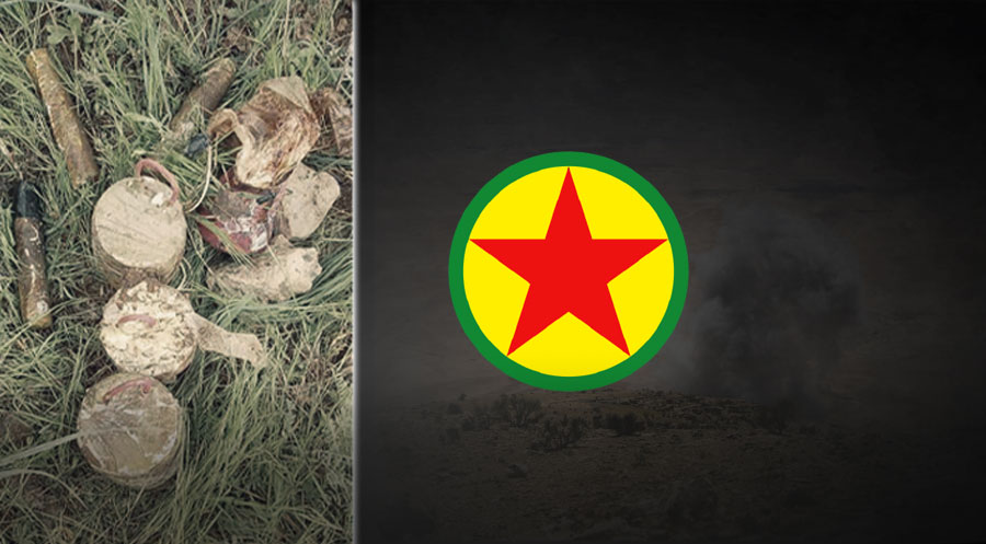 PKK çetelerinin yola döşediği mayın patladı: 1 Peşmerge yaralı