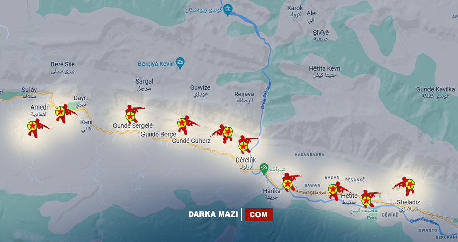 PKK ve TSK çatışmaları neden  Deraluk- Reşava vadisi, Guherze, Berçi hattında yoğunlaştı?
