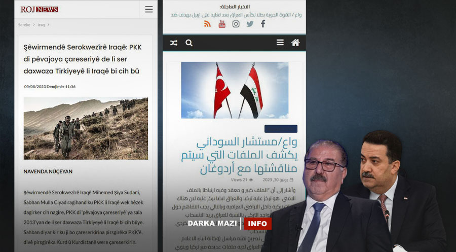 PKK medyası Sudani’nin danışmanı adına yalan haber yayınladı Seban Mulla Ciyad, Şiya es Sudani, PKK; Rojnews