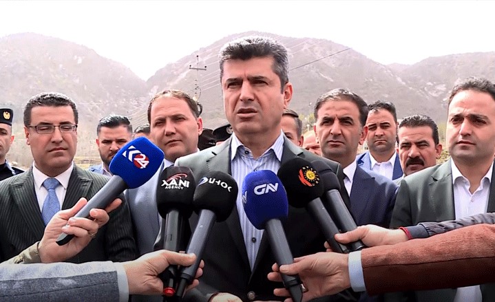 Vali Tatar Şeladize'de konuştu: PKK Peşmerge'ye yiğitlik taslıyor, Türk ordusunu görünce yerini bırakıp kaçıyor