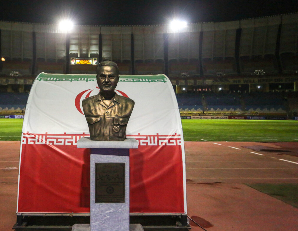 Stadyumda ki Kasım Süleymani büstü İran-Suudi maçını iptal ettirdi