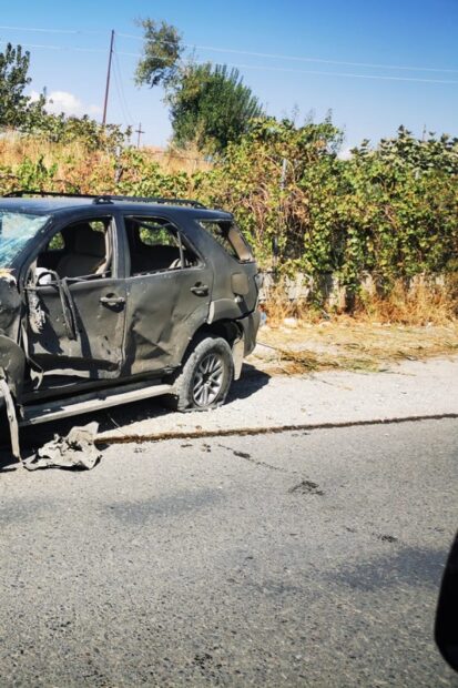 Koye’de vurulan aracın Mahmur Kampına ait olduğu ortaya çıktı