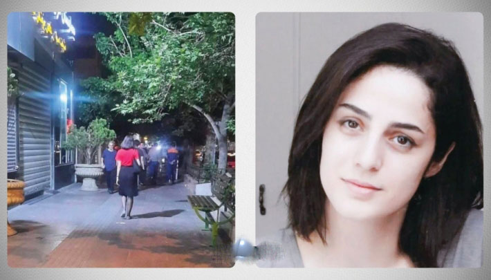 İran: Genç Kürt Kadın Roya Heşmati, başörtüsüz foto nedeni ile 74 kırbaç ile cezalandırıldı
