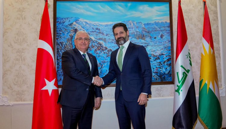 Kubad Talabani ile Türkiye Milli Savunma Bakanı Yaşar Güler görüştü