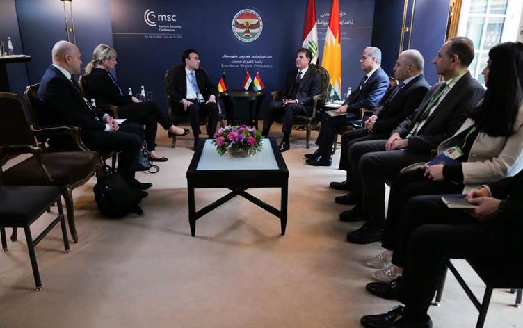 Neçirvan Barzani ile Alman milletvekilleri Ezidi Kürtlerin durumunu konuştu