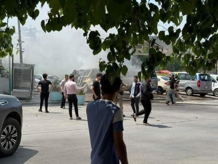 Süleymaniye’de yine siyasi şiddet: YNK Politbüro eski yönetiminin aracına bombalı saldırı