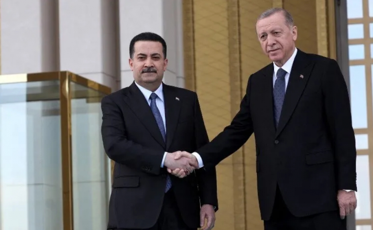 Erdoğan Bağdat'a ulaştı