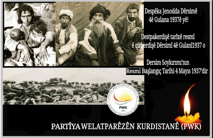 PWK: Dersim Soykırımı'nın resim başlangıç tarihi 4 Mayıs 1937'dir