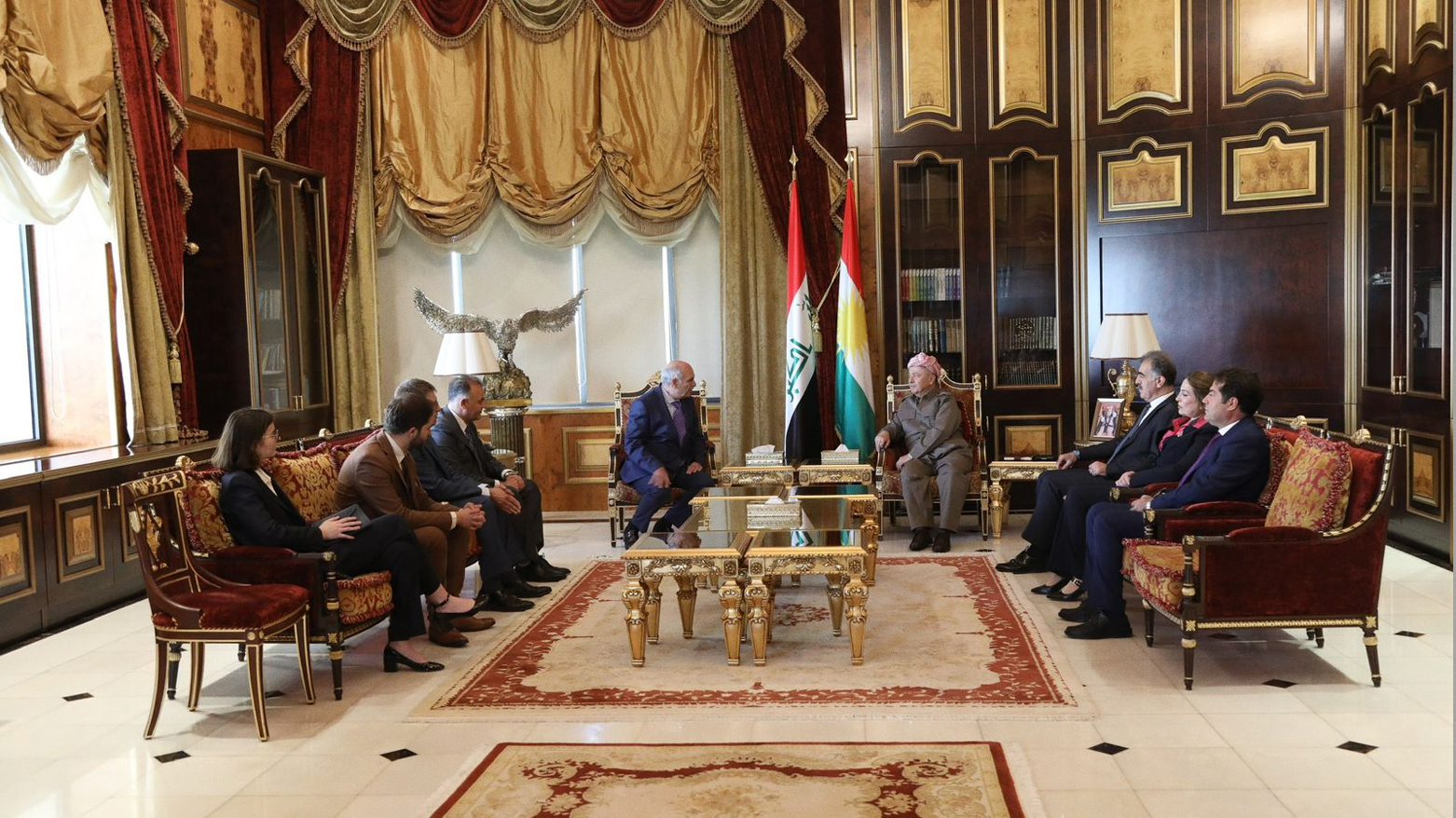 Başkan Barzani: Sorunları çözmenin en iyi yolu demokratik prosedürler ve diyalogtur