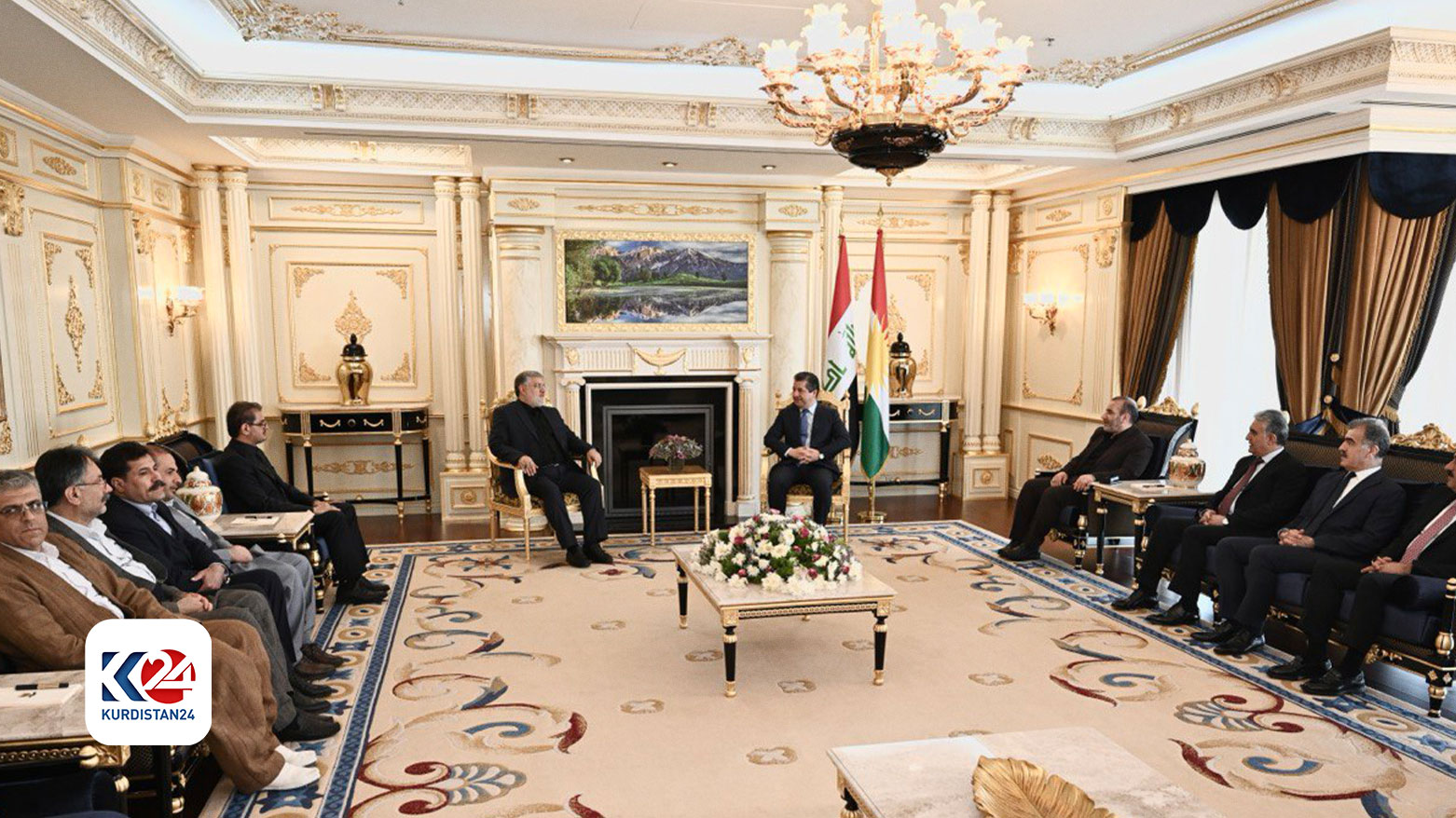 Başbakan ​​Barzani İranlı heyeti kabul etti
