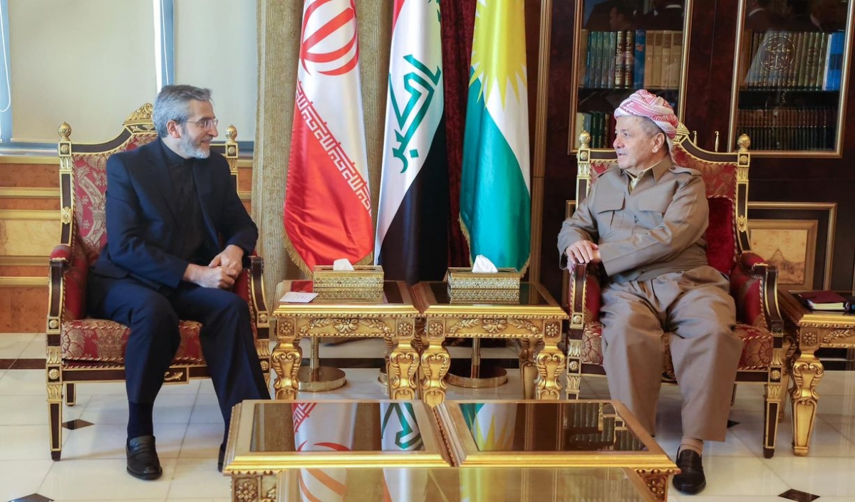 Başkan Barzani İran Dışişleri Bakan vekili Bakıri'yi kabul etti