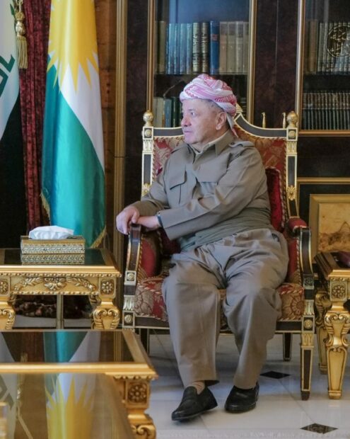 Başkan Barzani, İngiltere’nin Irak Büyükelçisi Hitchen’i kabul etti