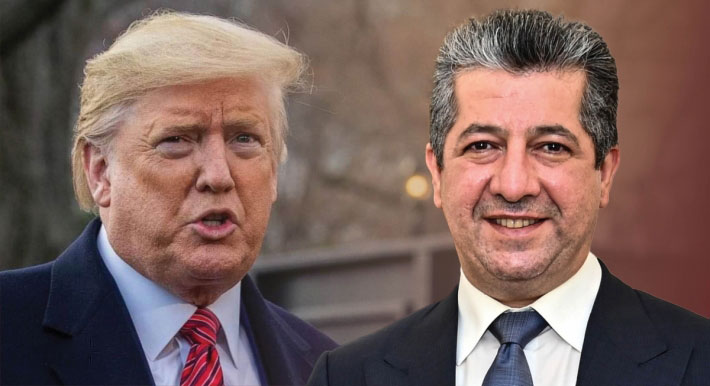 Başbakan ​​Barzani'den Trump'a: Birlikte çalışmayı sabırsızlıkla bekliyorum