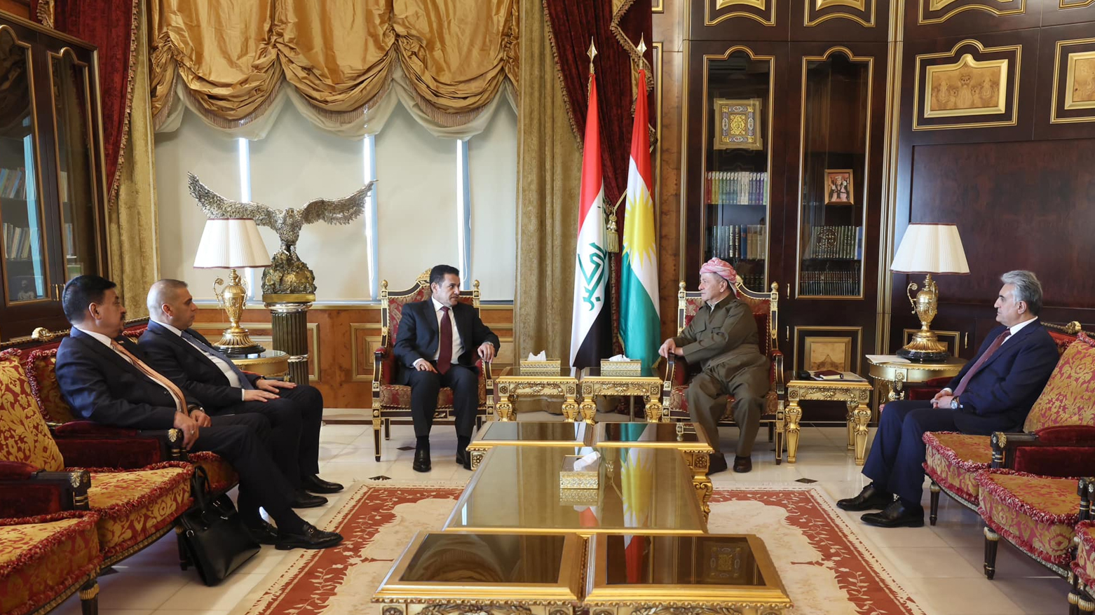 Başkan Barzani Kasım Araci ile görüştü